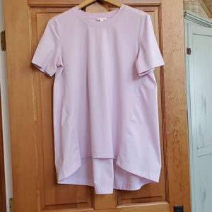 COS high low back shirt